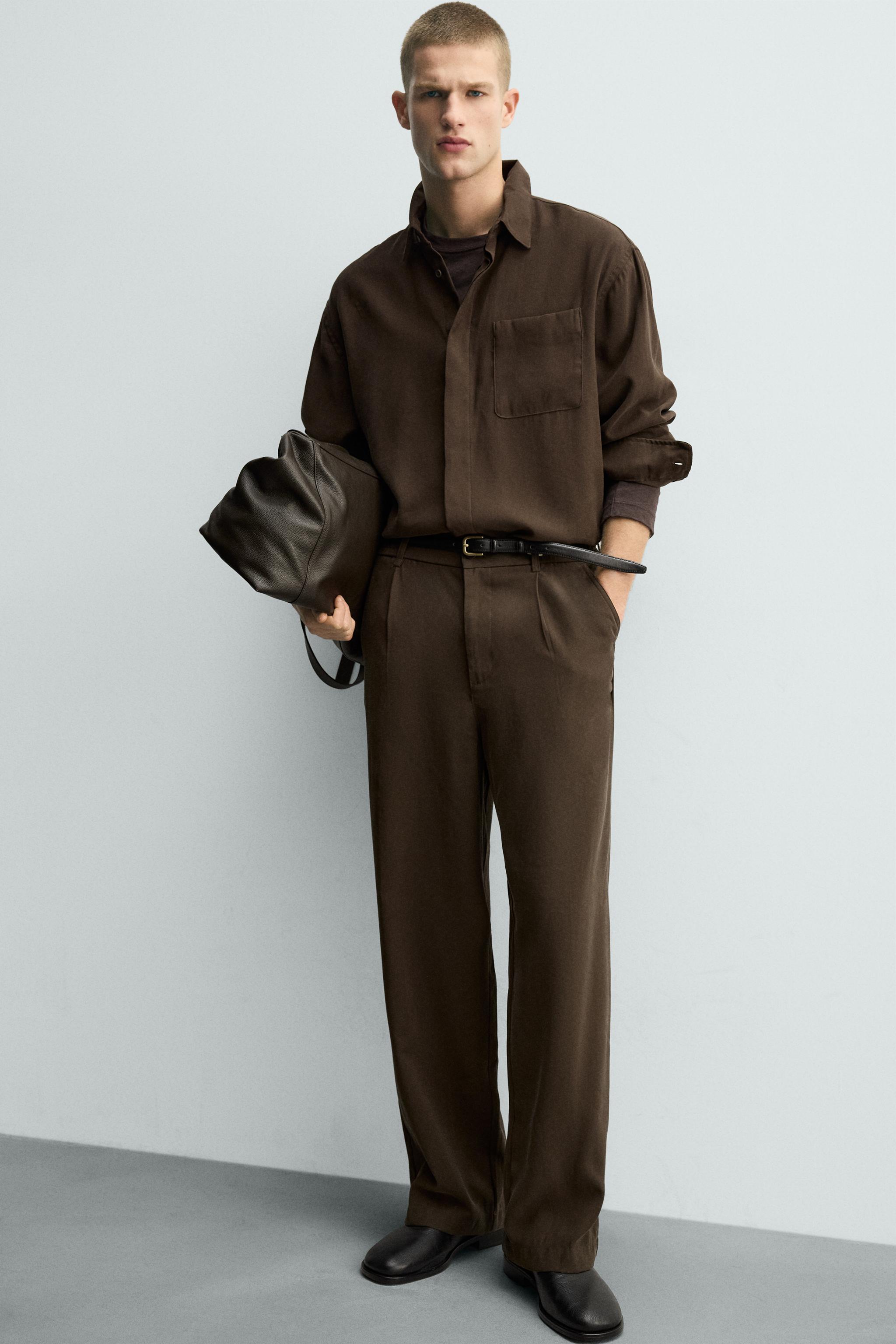RELAXED FIT FLOWY PANTS